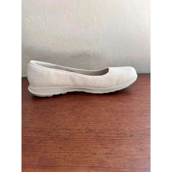 Skechers Go Walk Lite Susie Natural Slip-On Shoes Women’s Size 9.5 136001 - Picture 5 of 10